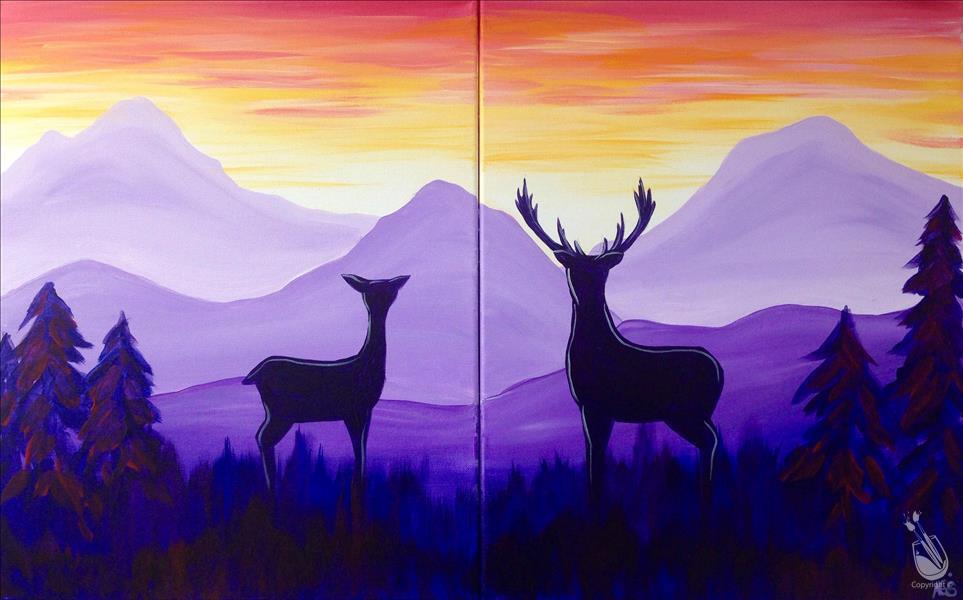 Deer at Sunrise | Couples, Besties & Singles!