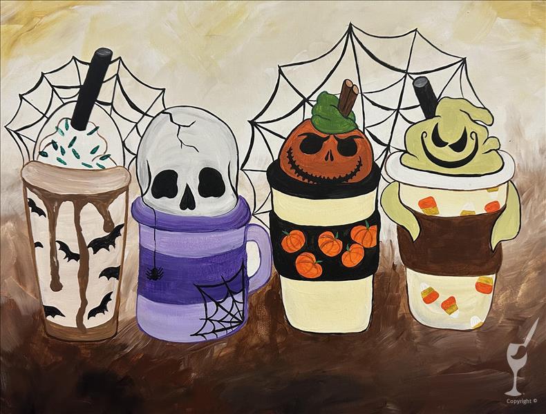 A Spookiaccino Cafe