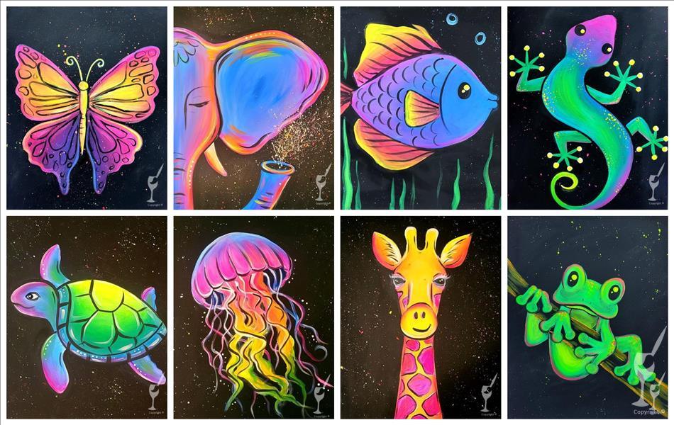 Family GLOW Night | S'mores Bar & Hot Coco Incl!