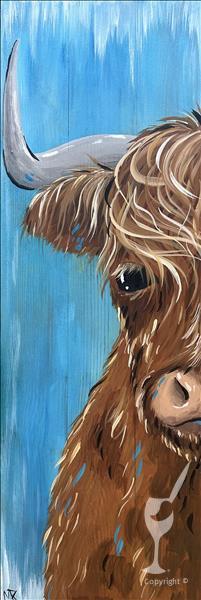 A Rustic Highland Cow