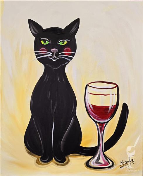 Wine Down Wednesday-Purrfect Day to Wine a Little