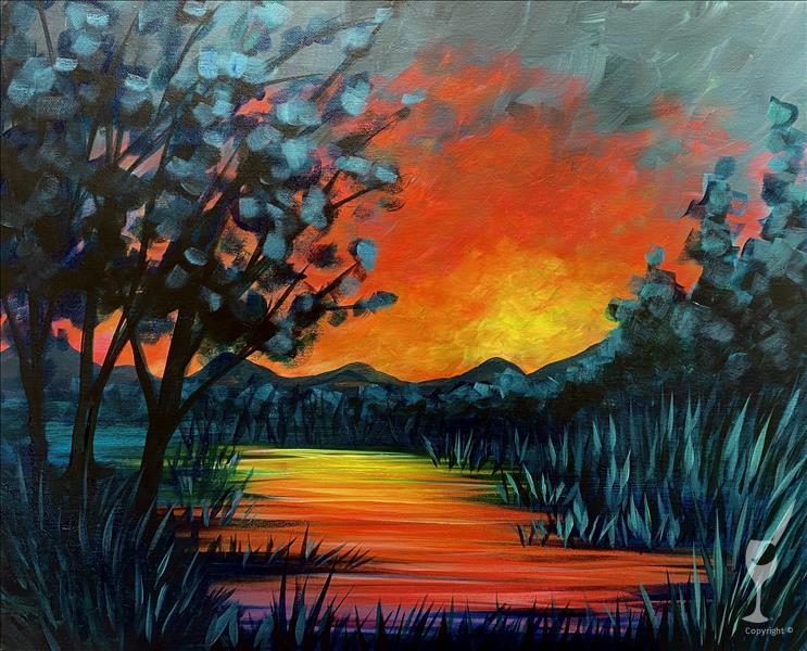 NEW ART! ~ Evening Fire ~ BOGO 25% OFF!!