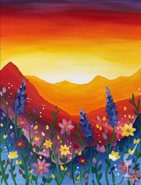 Zensday - Mountain Flowers *NEW ART*
